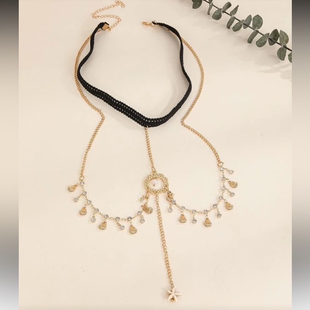 Gold Chain Leg Jewelry R289 - Picture 4 of 4